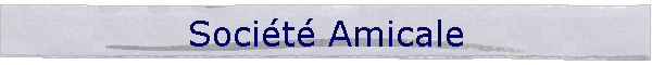 Soci�t� Amicale